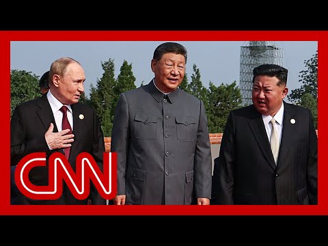 習近平、普京和金正恩在閱兵式上展示團結一致的氣勢 (Xi, Putin and Kim put on defiant display of unity at military parade)