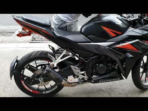 Honda CBR 150 fi version 3 with SC Project 61mm sound check