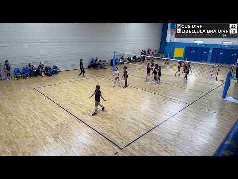 Bianca, veloce e muro - CUS U14 - Libellula Bra #volley #pallavolo #piemonte