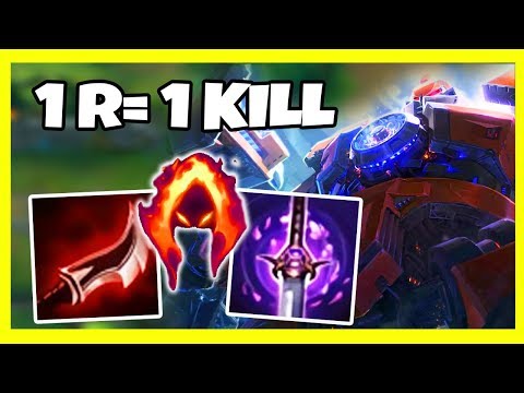 BUFFED FULL AD SION! CHALLENGER SION BUILD! WATCH ME KILL TEEMO! - League of Legends