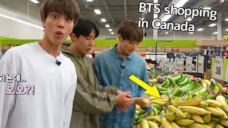 ENG SUB BTS shopping holiday in Canada  RUN BTS EN
