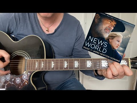 News Of The World ‘End Titles’ from Tom Hanks Movie - Guitar Lesson
