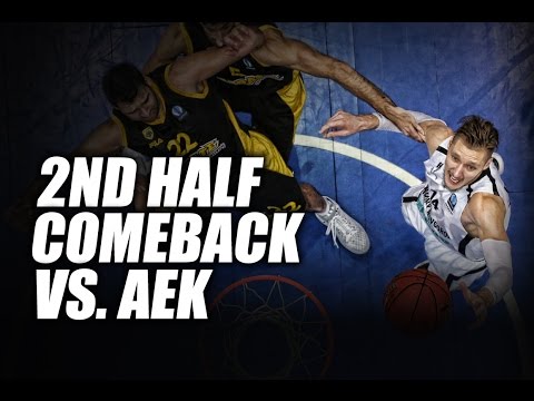 Courtside seats. Second Half Comeback vs. AEK 01.12.15