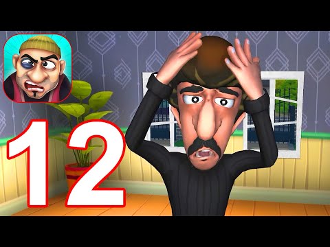 Scary Robber Home Clash - Gameplay Walkthrough Part 12 Just Hanging Around Level (Android, iOS)