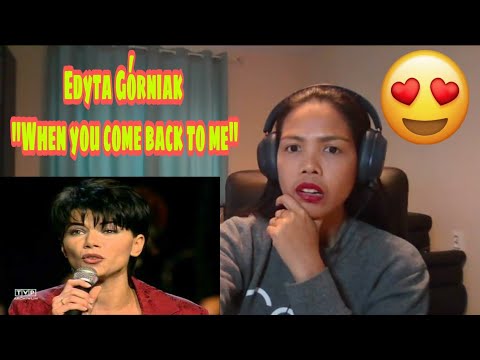 Its MyrnaG REACTS TO Edyta Górniak "When you come back to me" Katowice Miasto Ogrodów 10.11.2019