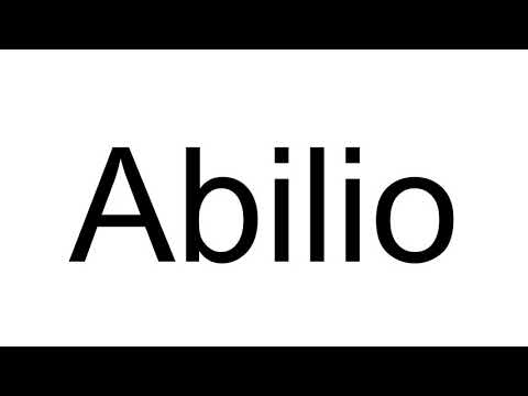 How to Pronounce Abilio
