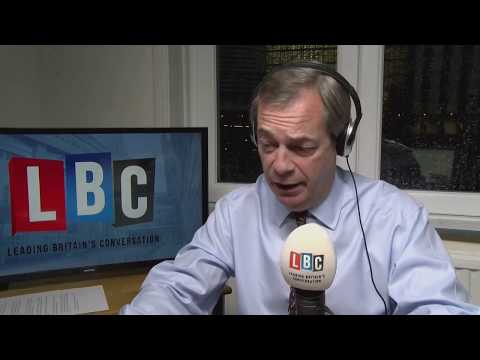 Nigel Farage Cites Previous Interventions To Warn Against UK Action Over Syria - LBC