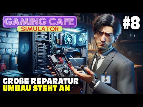 Mega repair of all PCs for the NEW gaming room renovation | #8 | Gaming Cafe Simulator