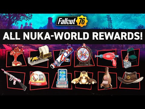 ALL REWARDS for Nuka-World On Tour! - Fallout 76