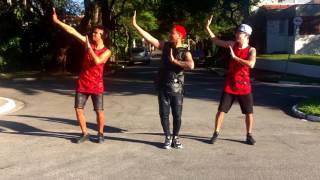 MALANDRAMENTE - Dennis Dj e Mc&#39;s Nandinho &amp; Nego Bam ( Os Cretinos Coreografia )