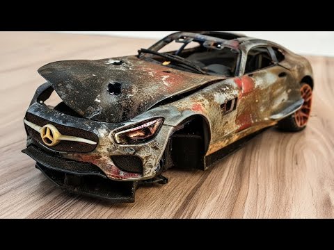 DESTROYED MERCEDES-BENZ AMG GT RESTORATION !