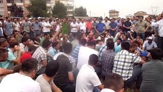 preview picture of video 'Yenişehir'de cam işçilerinden bürokratlara tepki'