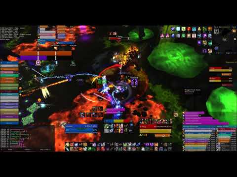 The Misty Moon Massive vs. Felhounds of Sargeras (Mythic) - Enhancement Shaman PoV
