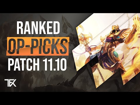 OP-Picks Patch 11.10 | Besten Champions fürs Ranked | german | TFK