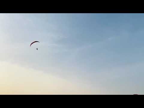 beautiful paragliding scenes from umm al qwain beach