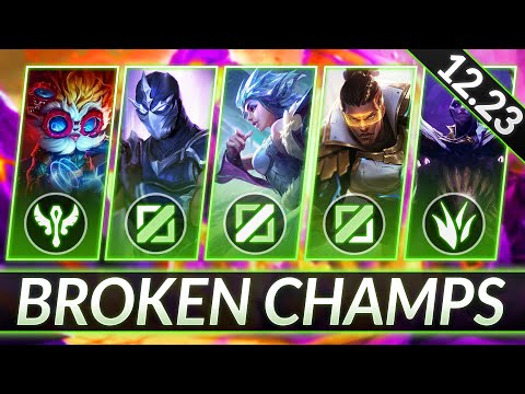 3 BROKEN Champions for EVERY ROLE in Patch 12.23 - CHAMPS to MAIN for FREE LP - LoL Guide