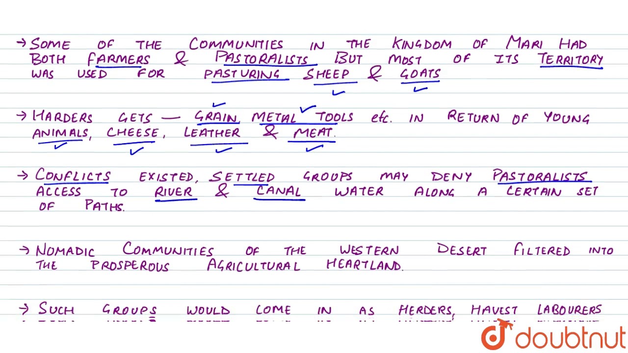 TRADING TOWN IN PASTORAL ZONE