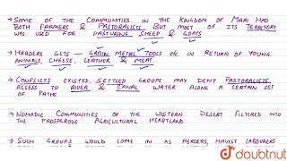 TRADING TOWN IN PASTORAL ZONE