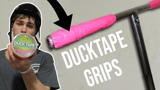 DUCKTAPE SCOOTER GRIPS | GnarTV