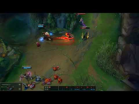 how to bait a morgana shield out and kill the adc