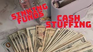 Cash Stuffing $300 | Sinking Funds Savings Challenge