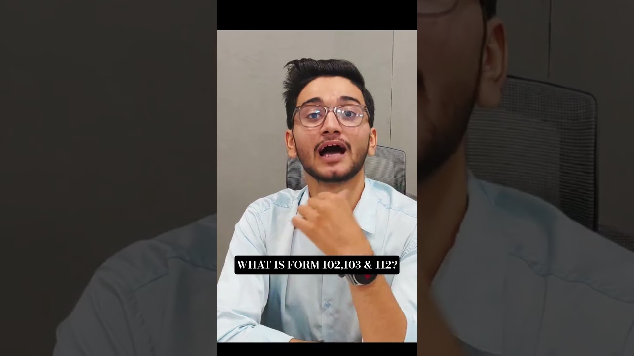 WHAT IS FORM 102,103 & 112? For full video - check out the link #caarticleship #form102 #form103