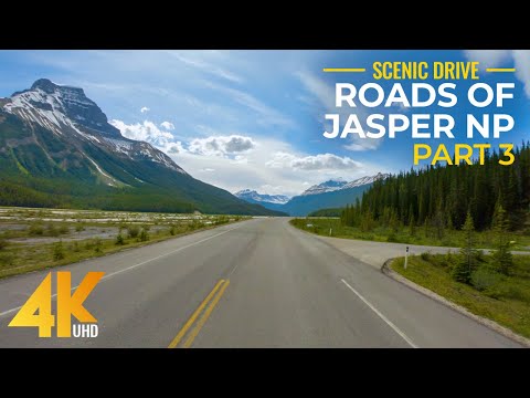 Driving in Jasper National Park - 4K Scenic Drive through most Amazing Canadian Scenery  #3?