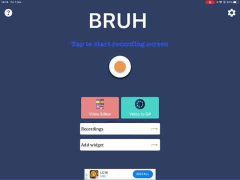 POV: when you try to use a new screen recorder