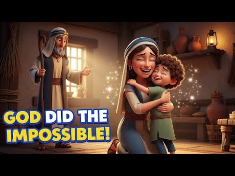 Elisha Raises the Shunammite Woman’s Son | 2 Kings 4 Bible Story for Kids | Animated Miracle