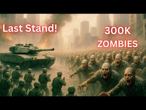300K Zombie Apocalypse vs Modern Army – Humanity’s Last Stand (UEBS)