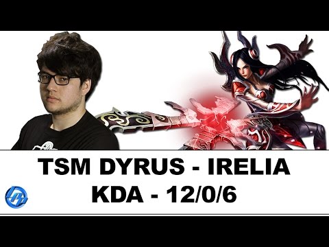 TSM Dyrus - Irelia vs Jax - Na SoloQ