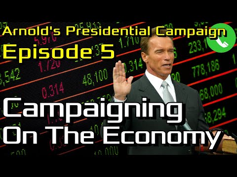 Arnold Campaigns on the Economy - Prank Call