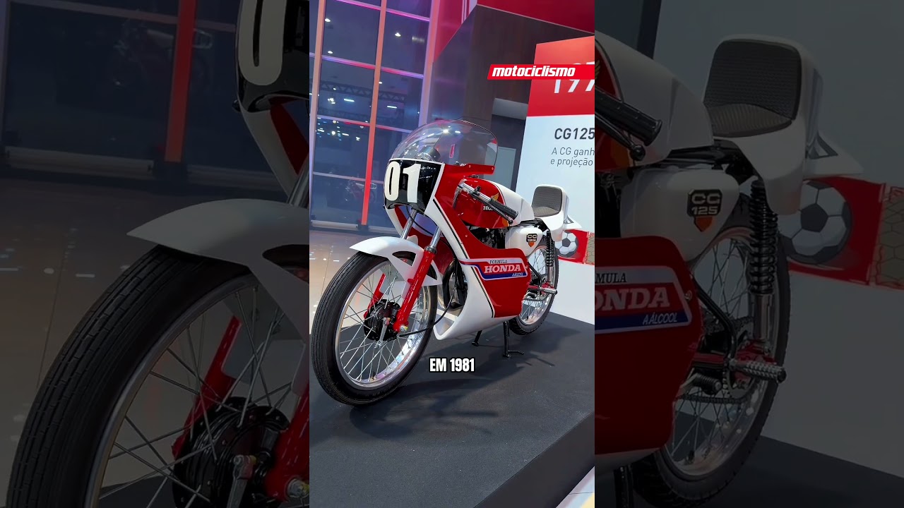 Honda CG faz 50 anos! Conheça a evolução da moto mais vendida do Brasil 🇧🇷🏍️