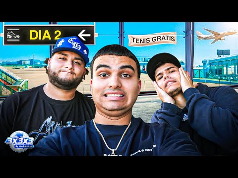 ¡COMPRANDO TENIS SIN SABER QUE PAÍS VAMOS! | 3X3X3 EP. 2