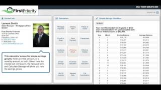 Simple Savings Calculator