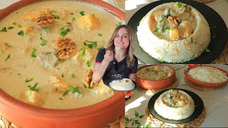 الفناقش السلطيه 😋من الأكلات التراثية الاردنيه Salti fanagesh traditional Jordanian dishes