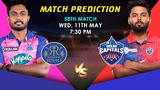 Rajasthan Royals vs Delhi Capitals Match Prediction | Pitch Report | Fantasy Prediction