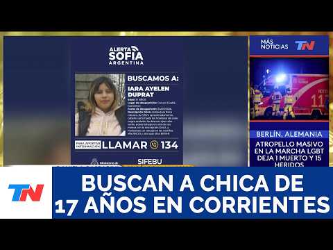 CORRIENTES: BUSCAN A UNA CHICA DE 17 AÑOS
