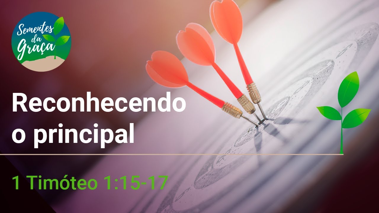 Reconhecendo o principal