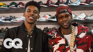 2 Chainz &amp; Nick Young Shop for $25K Jordans | Most Expensivest Sh*t | GQ