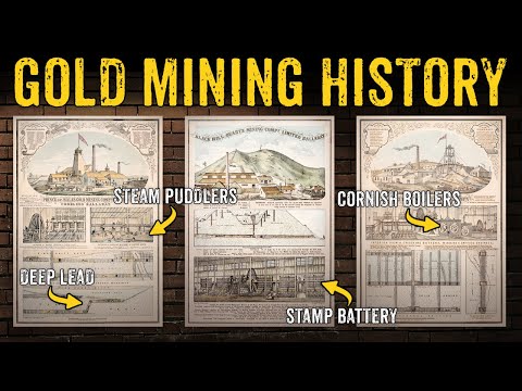 GOLD MINES From The 1860s | Exploring Historical Features