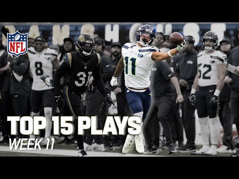 TOP 15 Plays of Week 11 | 2025 NFL Season