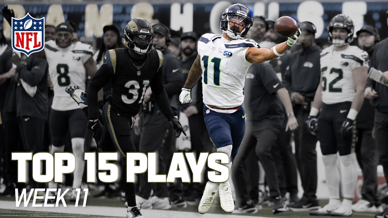 TOP 15 Plays of Week 11 | 2025 NFL Season