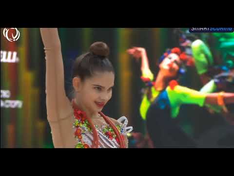 Berta Miquel (AND) Junior Rope QF European RGCH Kyiv2020