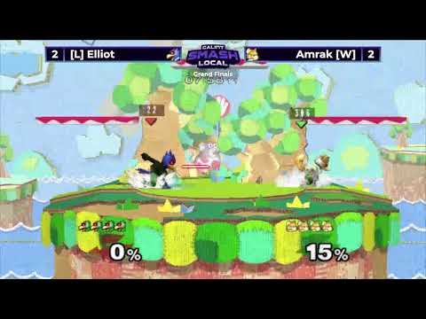 Elliot (Falco) Vs. Amrak (Fox)  - Grand Finals - Brewhall Brawl #3 (Vancouver Local)