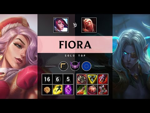 Fiora Top vs Vladimir: Triple Kill, Dominating - EUW Master Patch 14.24