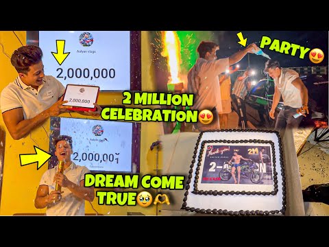 2 Million😍Celebration | Dream Come True🥹🫶 Special Vlog 2 Million😍 | Preparation for Ladakh Ride