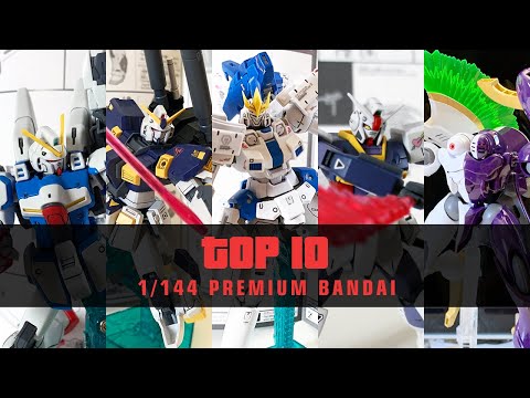 Rating Top 10 BEST Premium Bandai In One Video (HG & RG edition)