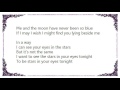 Bryan White - Me and the Moon Lyrics