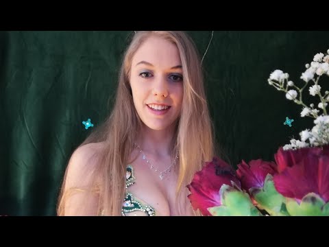 🌺⛲Belly dance in flower garden and in the dark night 🌌